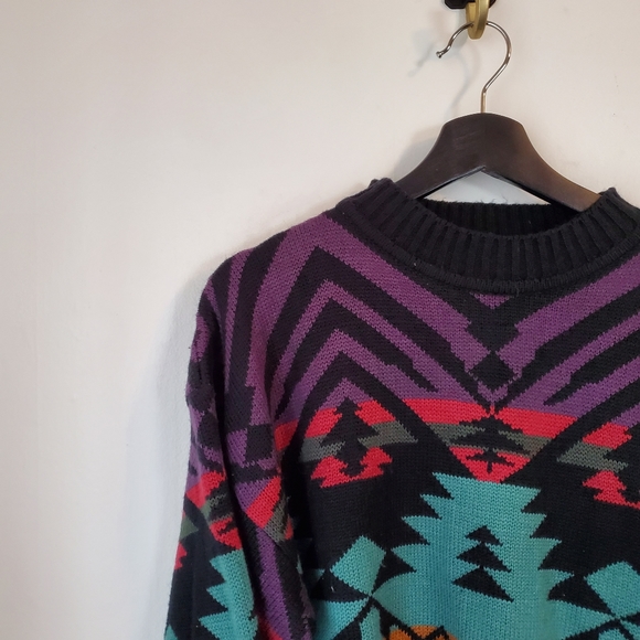 VTG Geometric sweater - Picture 3 of 6